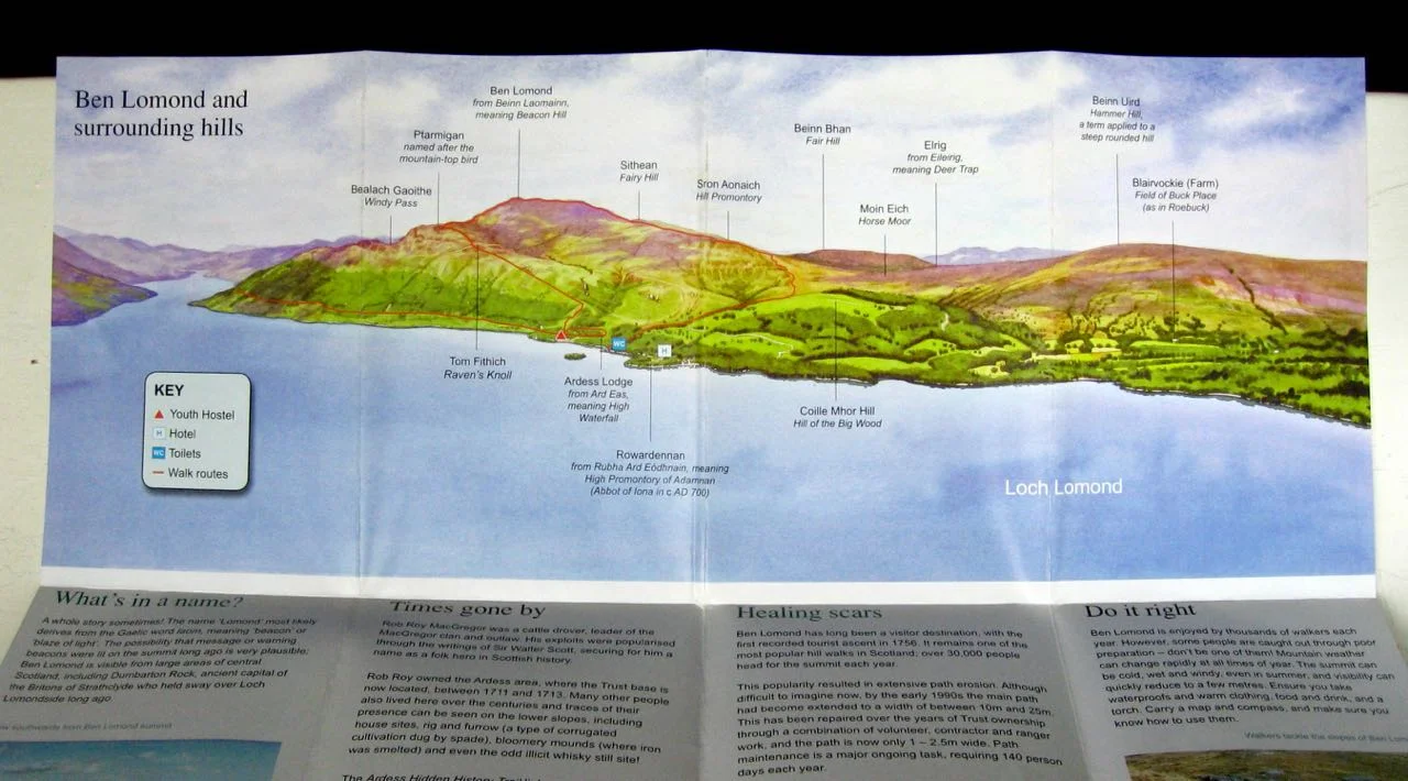 Ben Lomond leaflet, N.T.S.