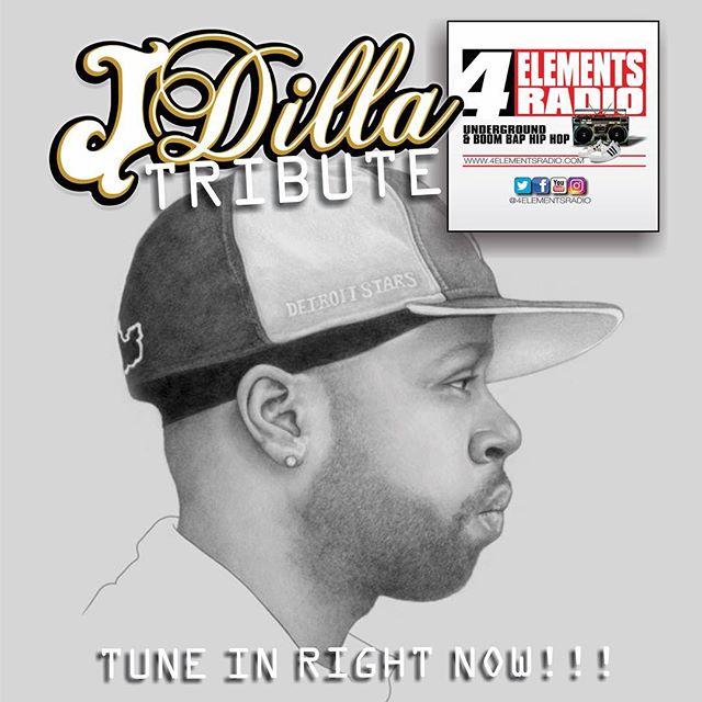 TRIBUTE TO J DILLA HAPPENING NOW!!! Tune in right now as we go in hard for one of the greatest Hip Hop producers of all time James Dewitt Yancey aka J DILLA: 1974-2006. RIP... from the only station representing Underground &amp; Boom Bap Hip Hop!!! D