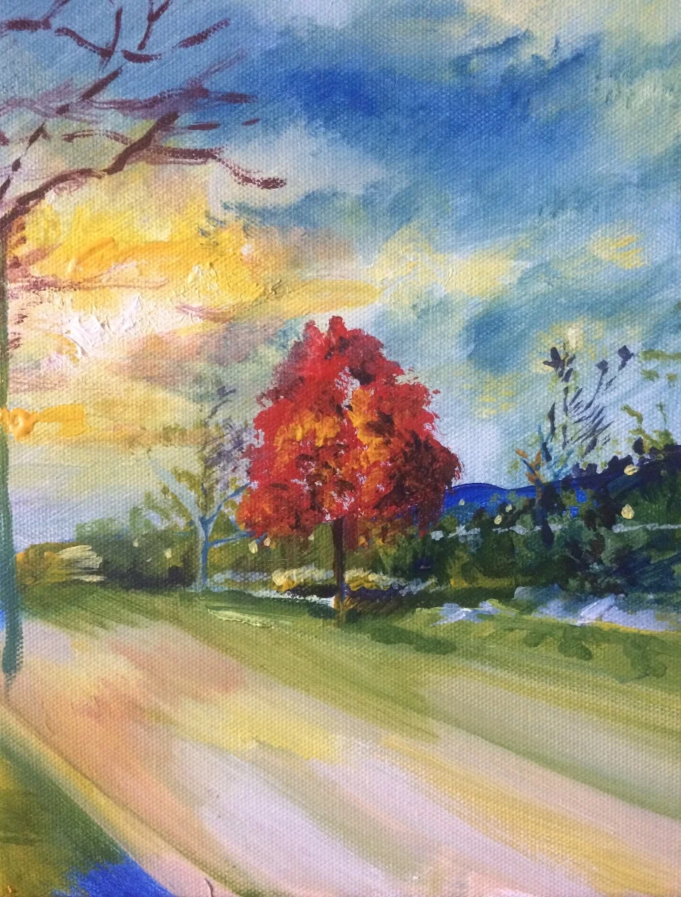 A Red Tree Grows in Pittsburgh