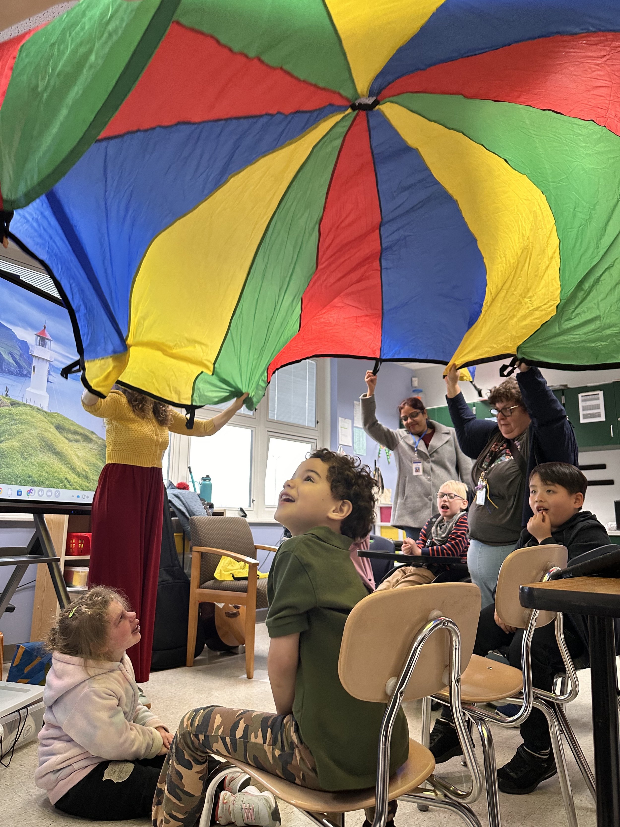 Music Therapy Brings Joy to Students in the SLC at Scioto Ridge Elementary