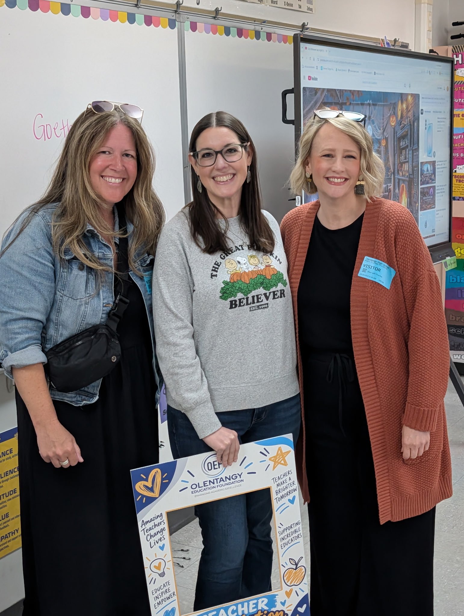 Colleen Restivo, Frau Parsons, and Mary Lorenz