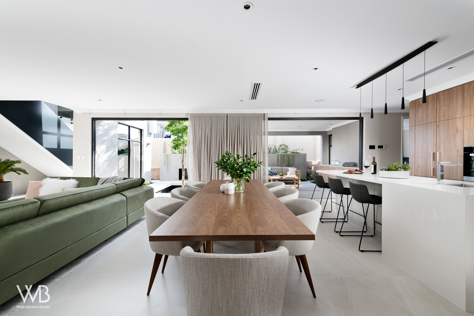  Kitchen designed by Jess O’Shea Designs for Webb and Brown-Neaves. Moda Display home. Made by The Maker Designer Kitchens. Dianella, Perth, Western Australia 