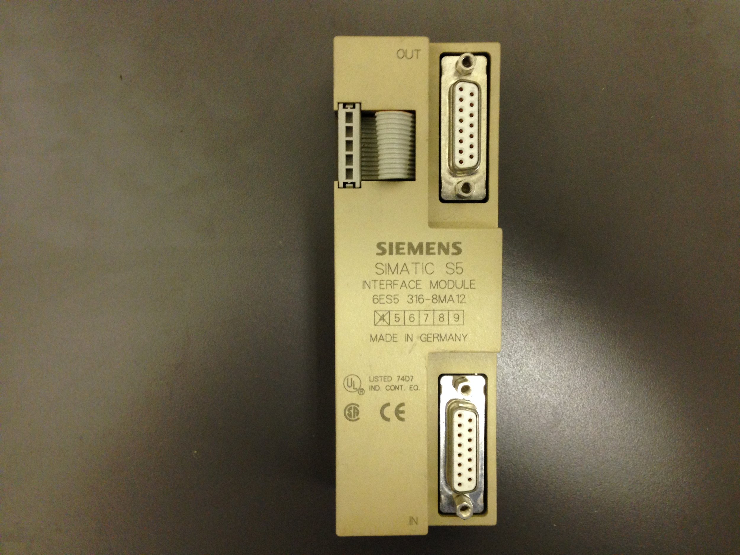 Siemens Simatic S5 6ES5 482-8MA12 Digital Ein/Ausgabe digital in/out E-Stand 01 