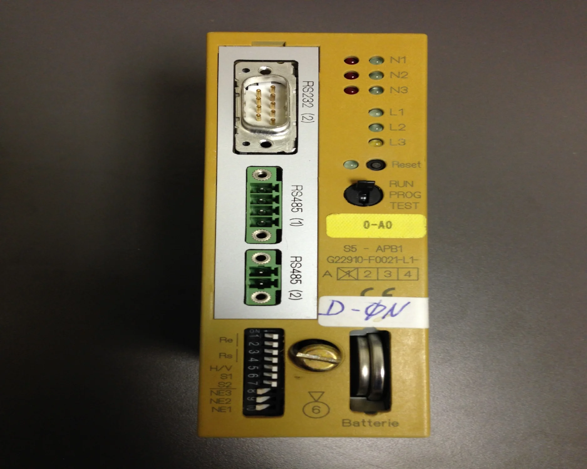 Siemens	S5-95U	S5 APB1 G22910F0021 L A 