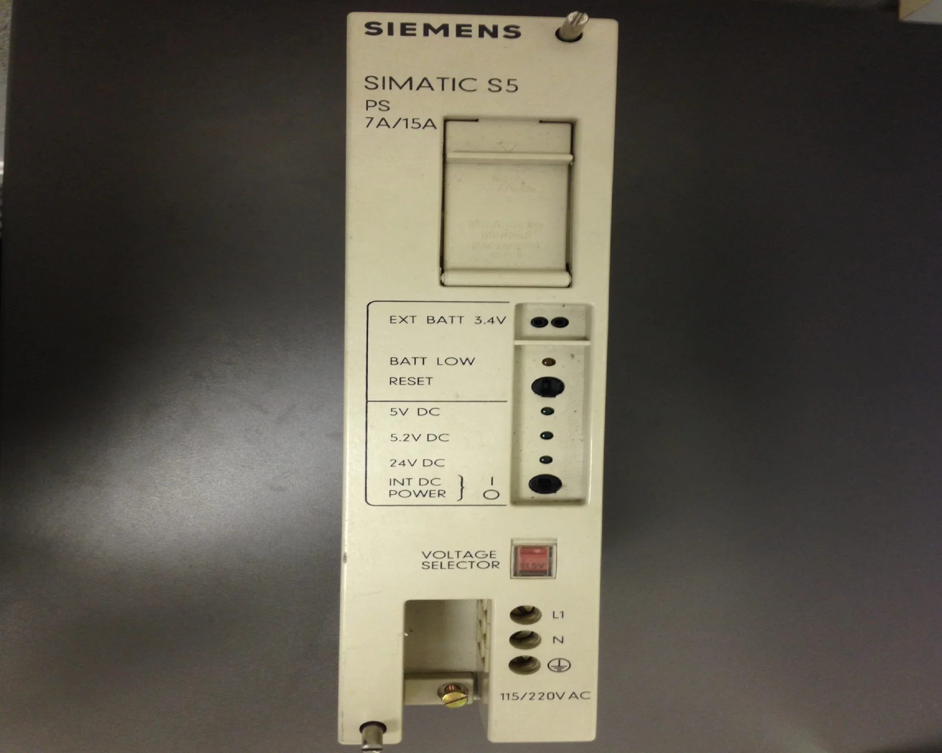 Siemens	S5-115U	6ES5 951 7ND41