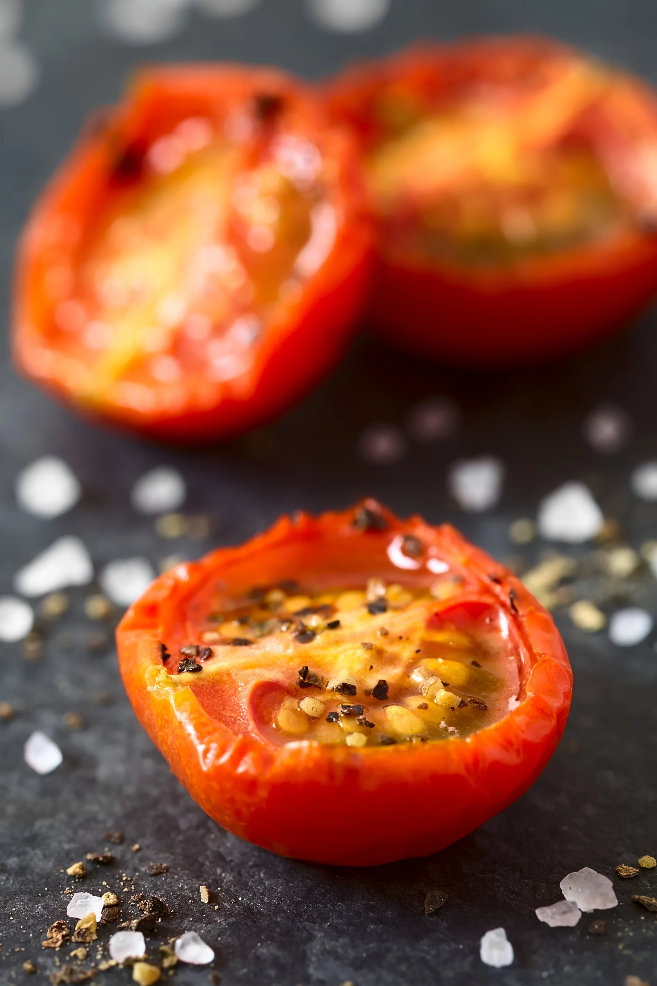 Broil-Roasted Cherry Tomatoes