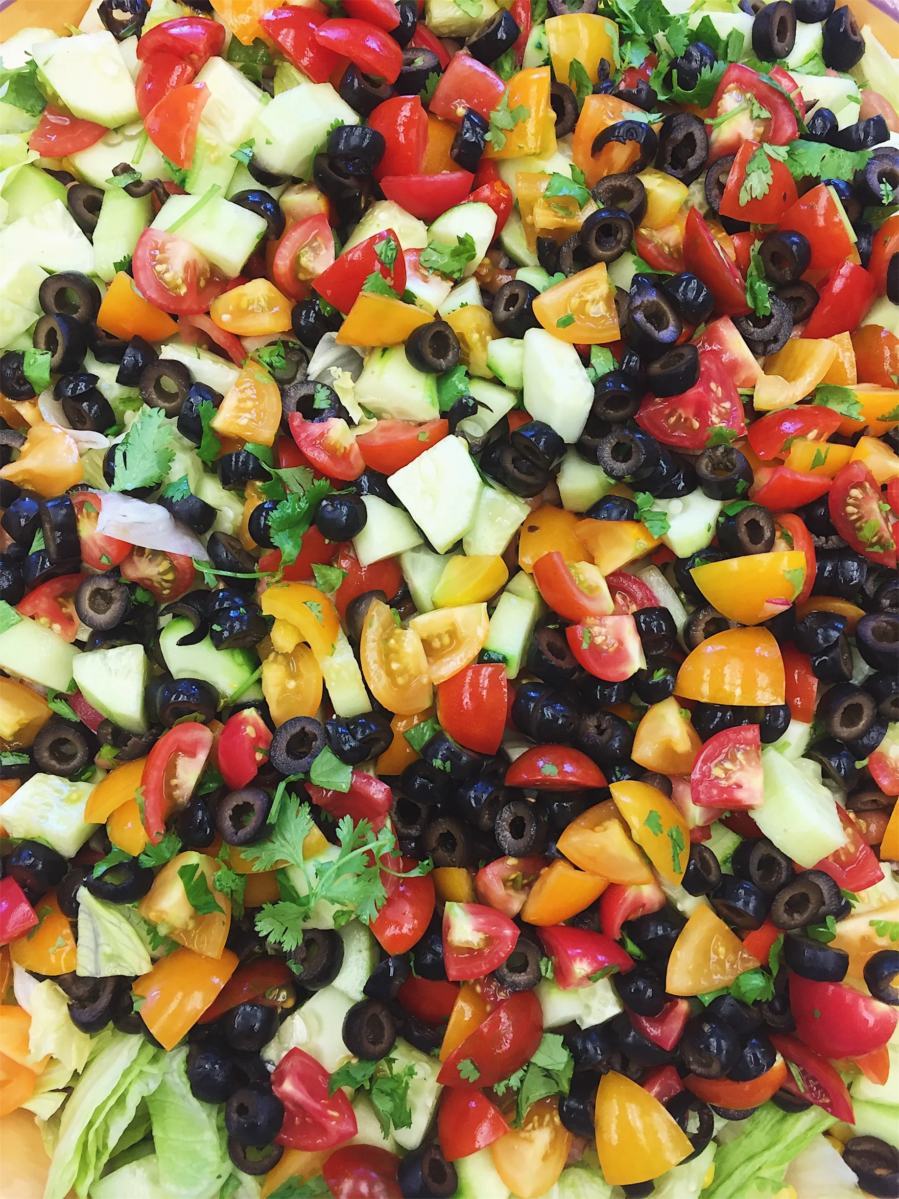 Farm Fresh Taco Salad w/ Chipotle Lime Dressing