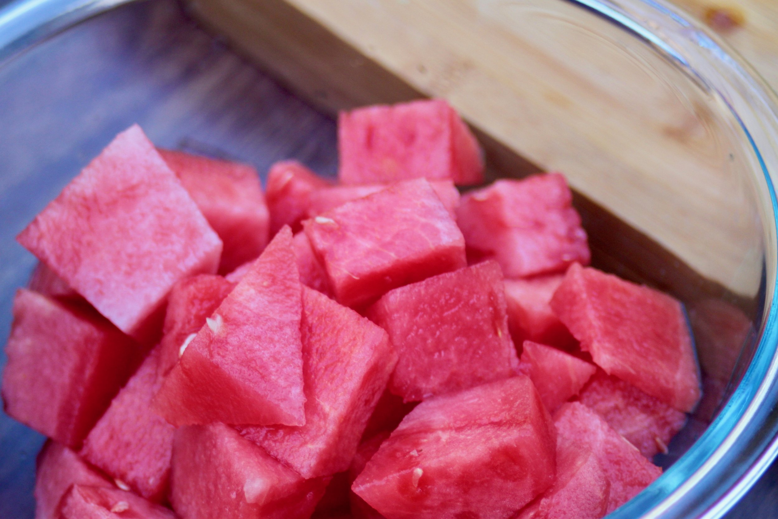 Watermelon Slushy - Watermelon Board