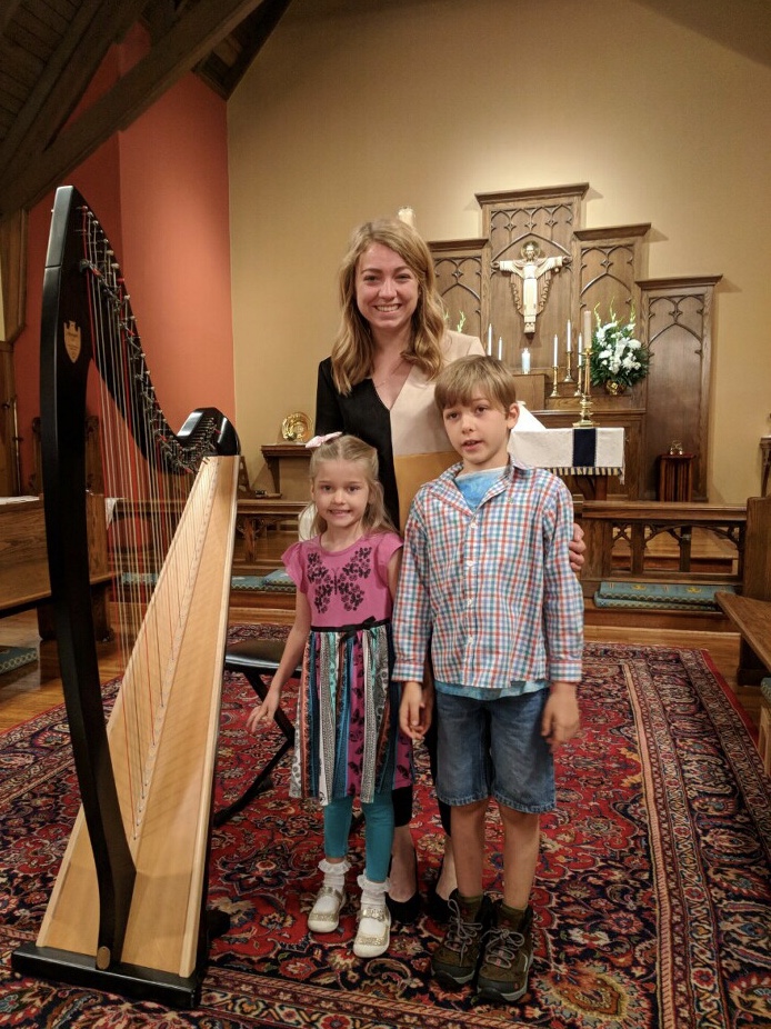  Two siblings who both played two beautiful solos in the May 2019 studio recital! 