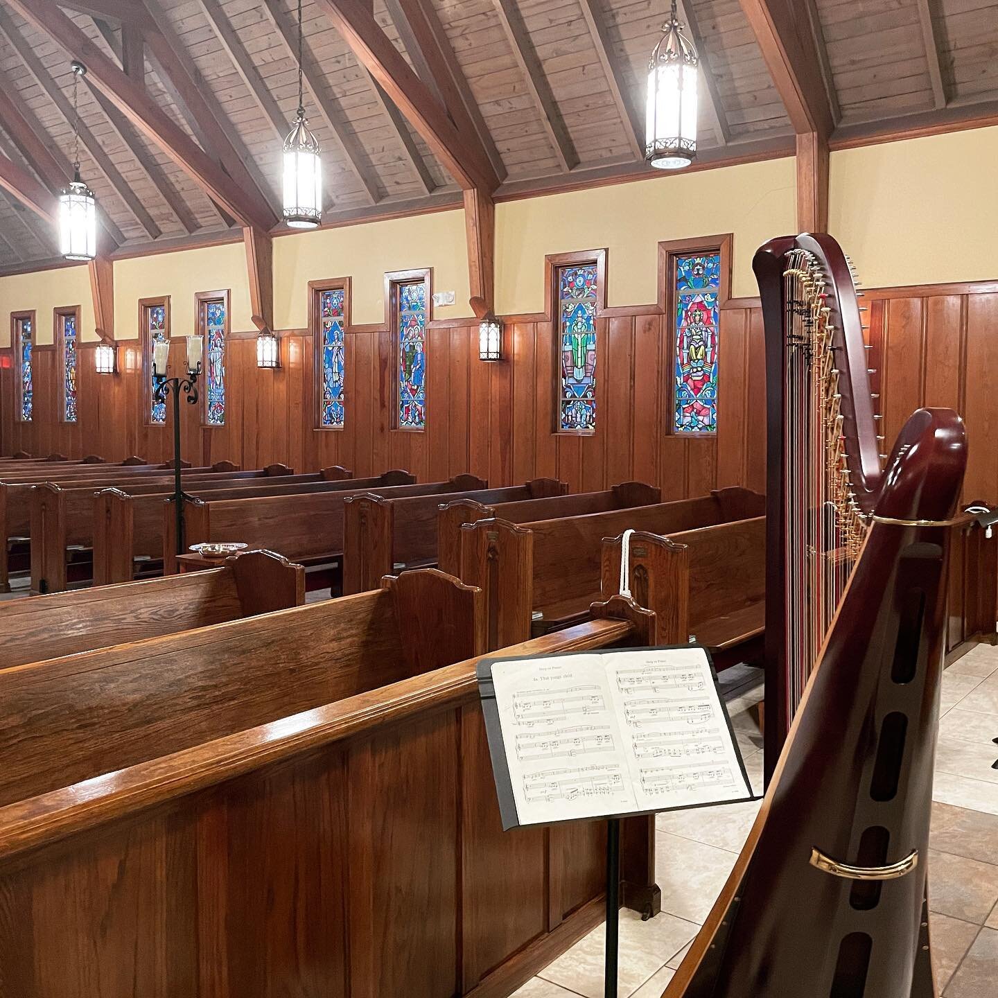 There is something so special about playing incredible music with friends. It was a treat to return to St. Andrew&rsquo;s to perform Britten&rsquo;s &ldquo;Ceremony of Carols&rdquo; this evening.