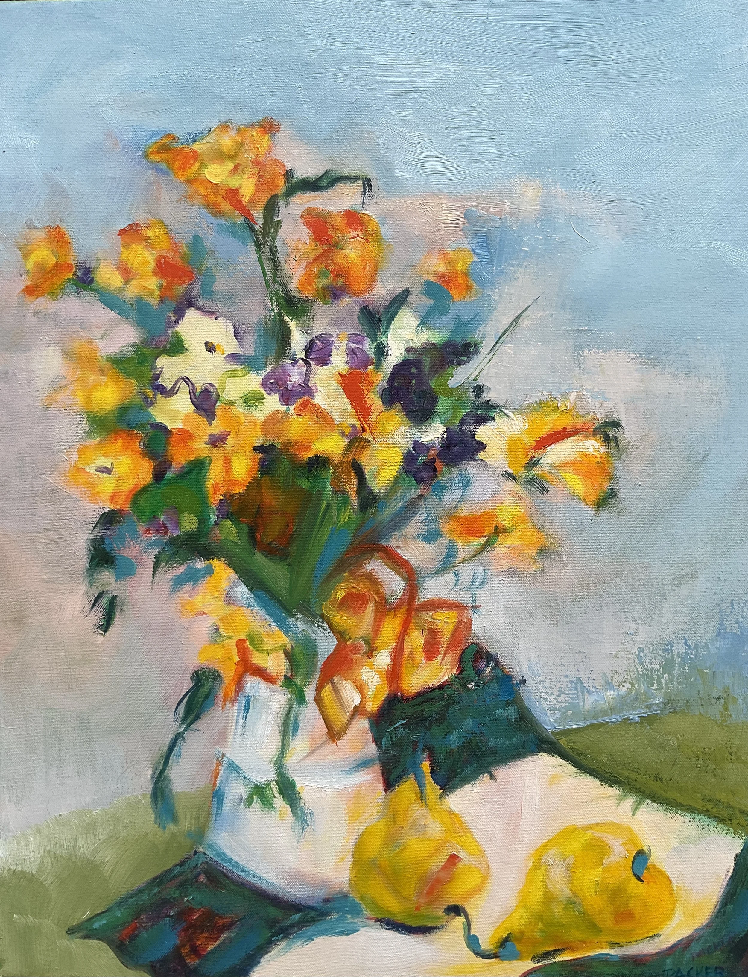 SUZANNE PACKER - Paintings, Wood-block prints, mixed media — Cross