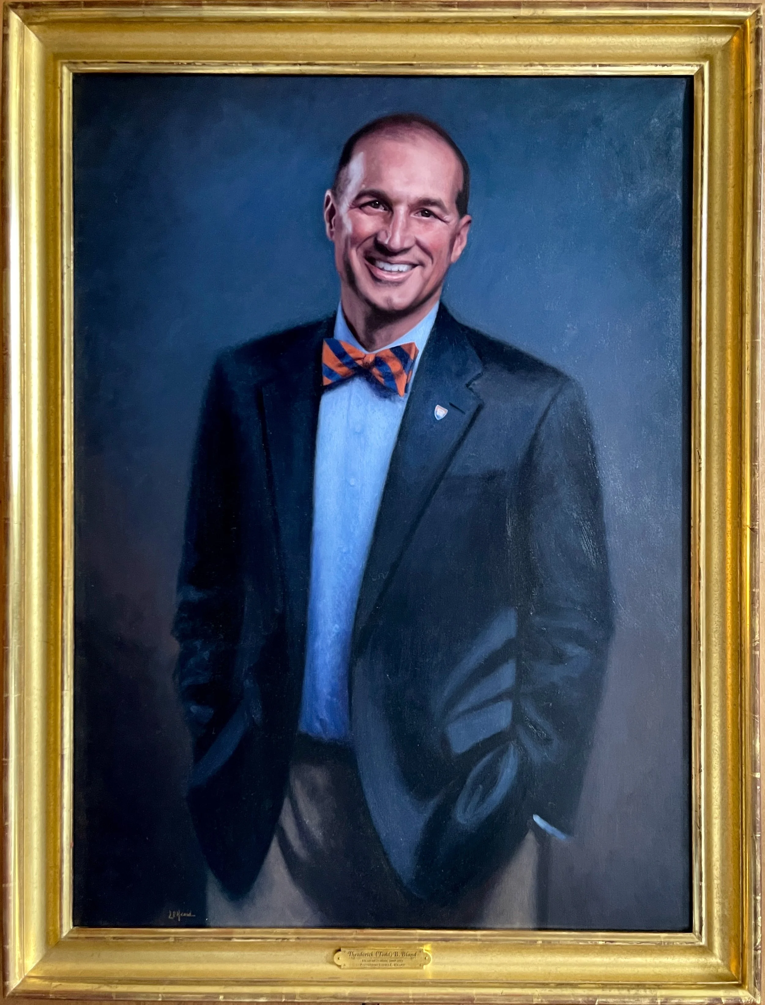 Todd B. Bland, Head of School- Milton Academy, 2009-2023, 32" x 44"