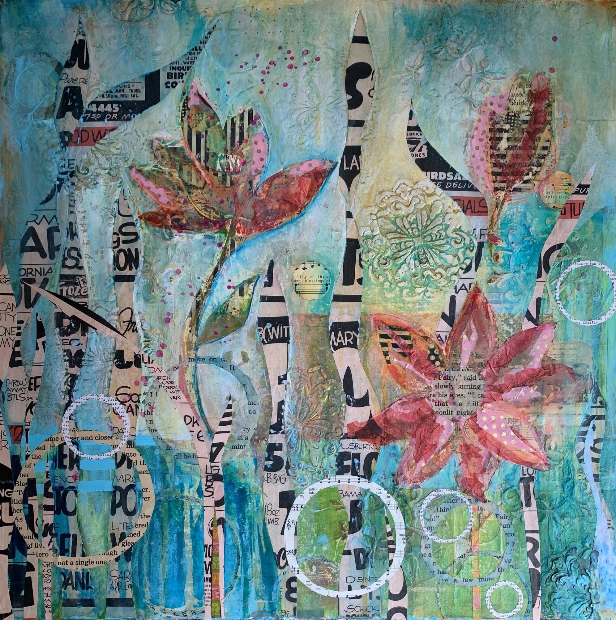 RoadsideLily_24x24_mixedmedia_on_canvas.jpg