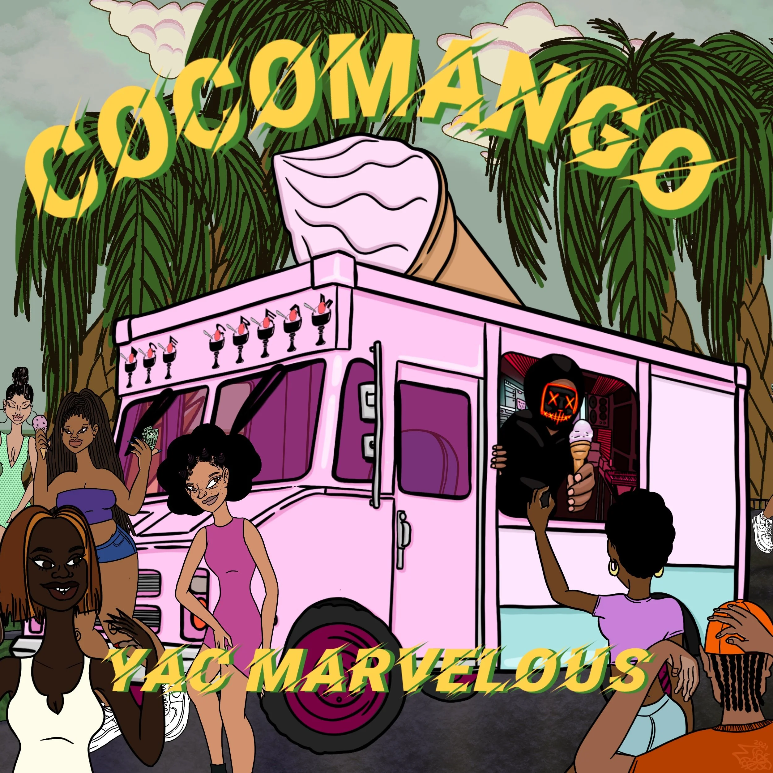 COCOMANGO EP COVER, SEPTEMBER 2021
