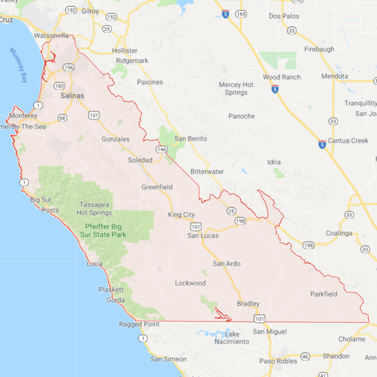 Monterey County Northern California