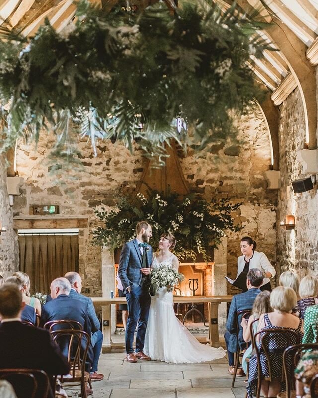 Emily &amp; James, and their beautiful decorations at Healey Barn last summer 😍.
.
.
📸 @amylouphotography .
.
💐 Secret Garden .
.
.
.
.
📍 @healeybarn .
.
.
.
.
.
.
#wedding #engaged #venue #weddingvenue #barnvenue #barn #barnwedding #crippsbarn #