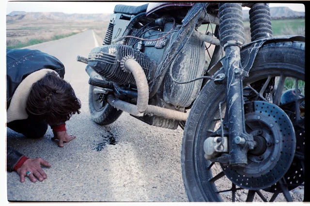 Motorcycle road trip image from Long Live The Kings.