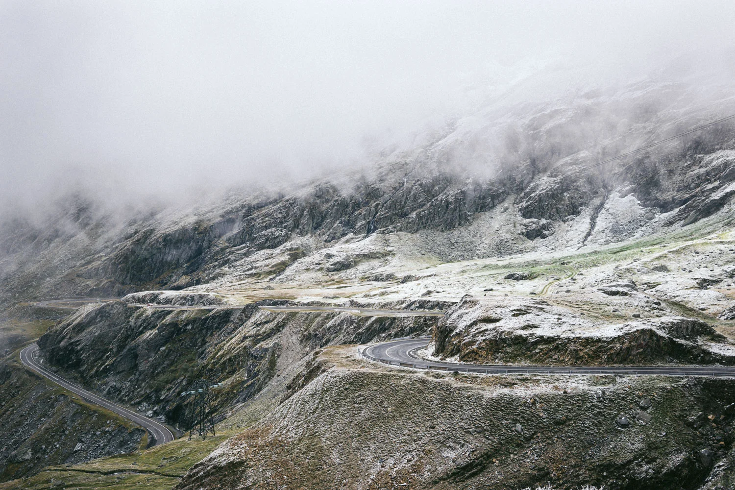 Image of the Transfagarasan National Road.