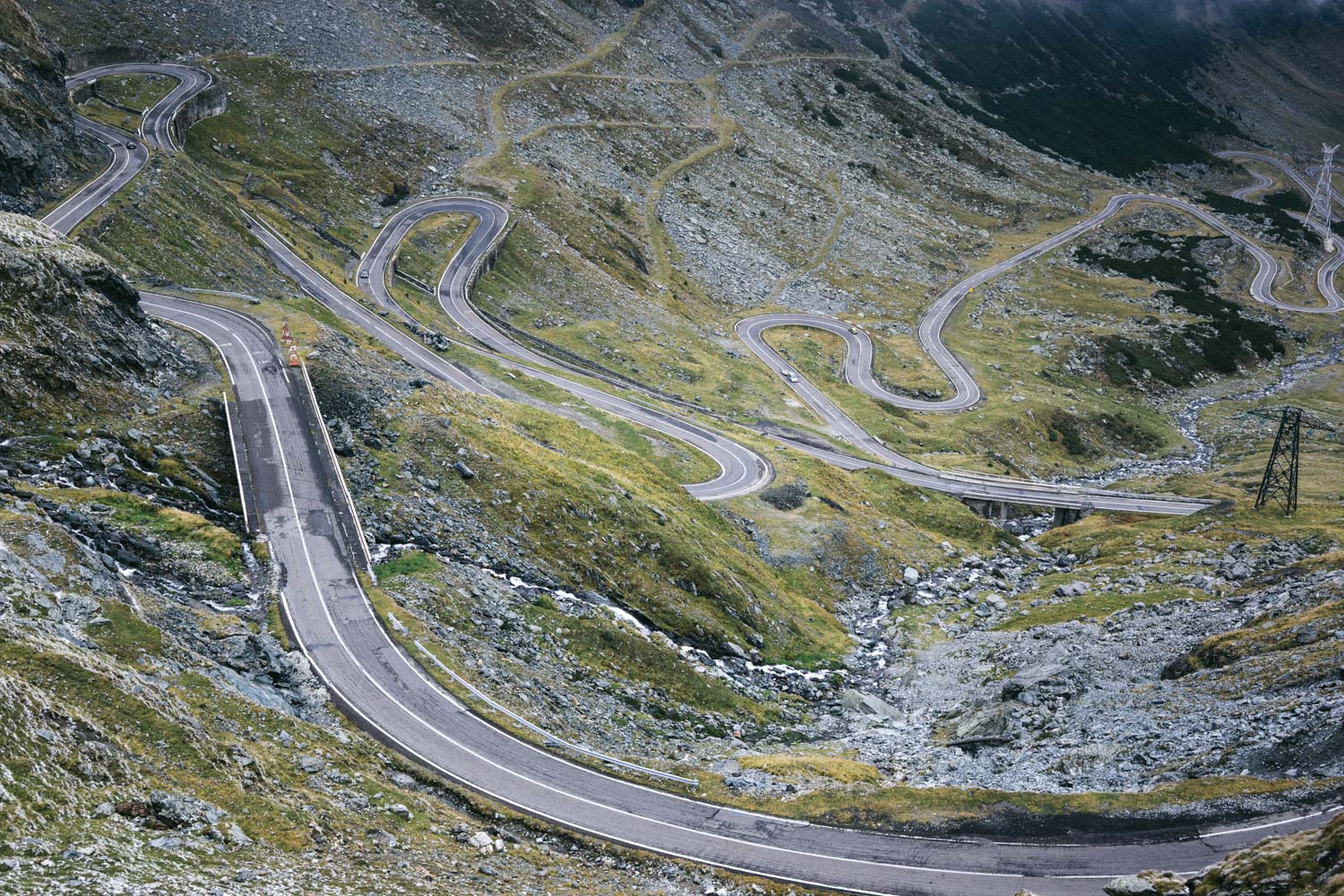Image of the Transfagarasan National Road.