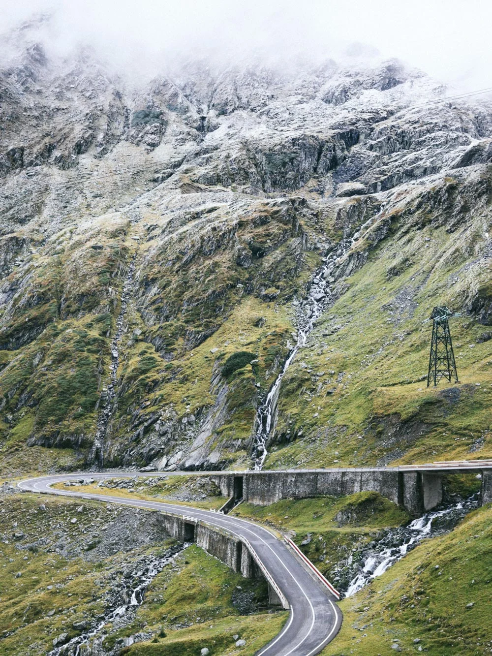 Image of the Transfagarasan National Road.