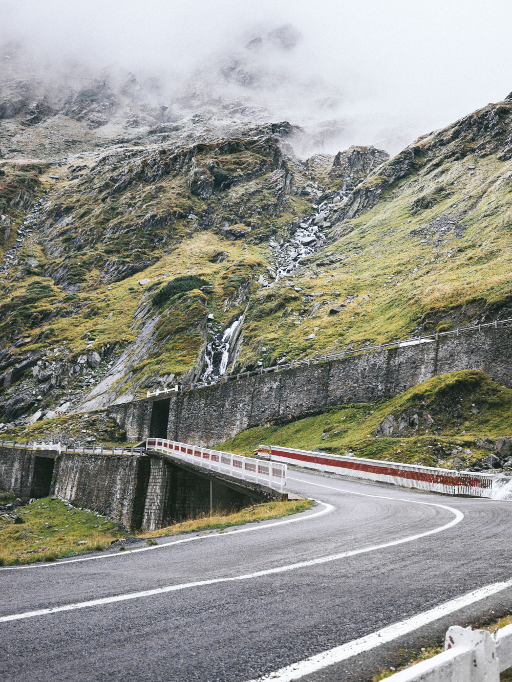 Image of the Transfagarasan National Road.