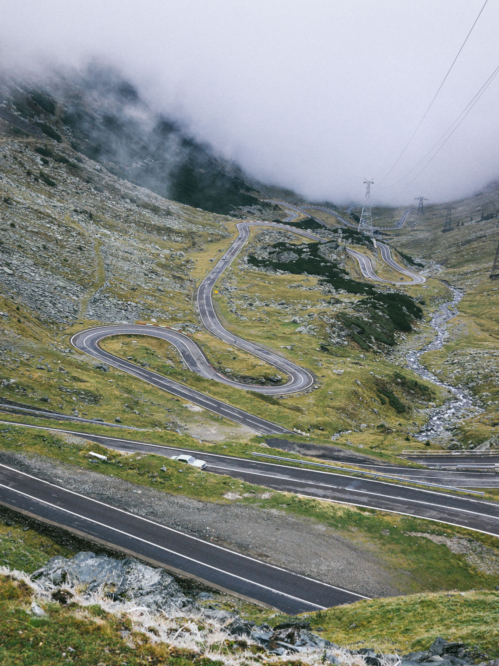 Image of the Transfagarasan National Road.