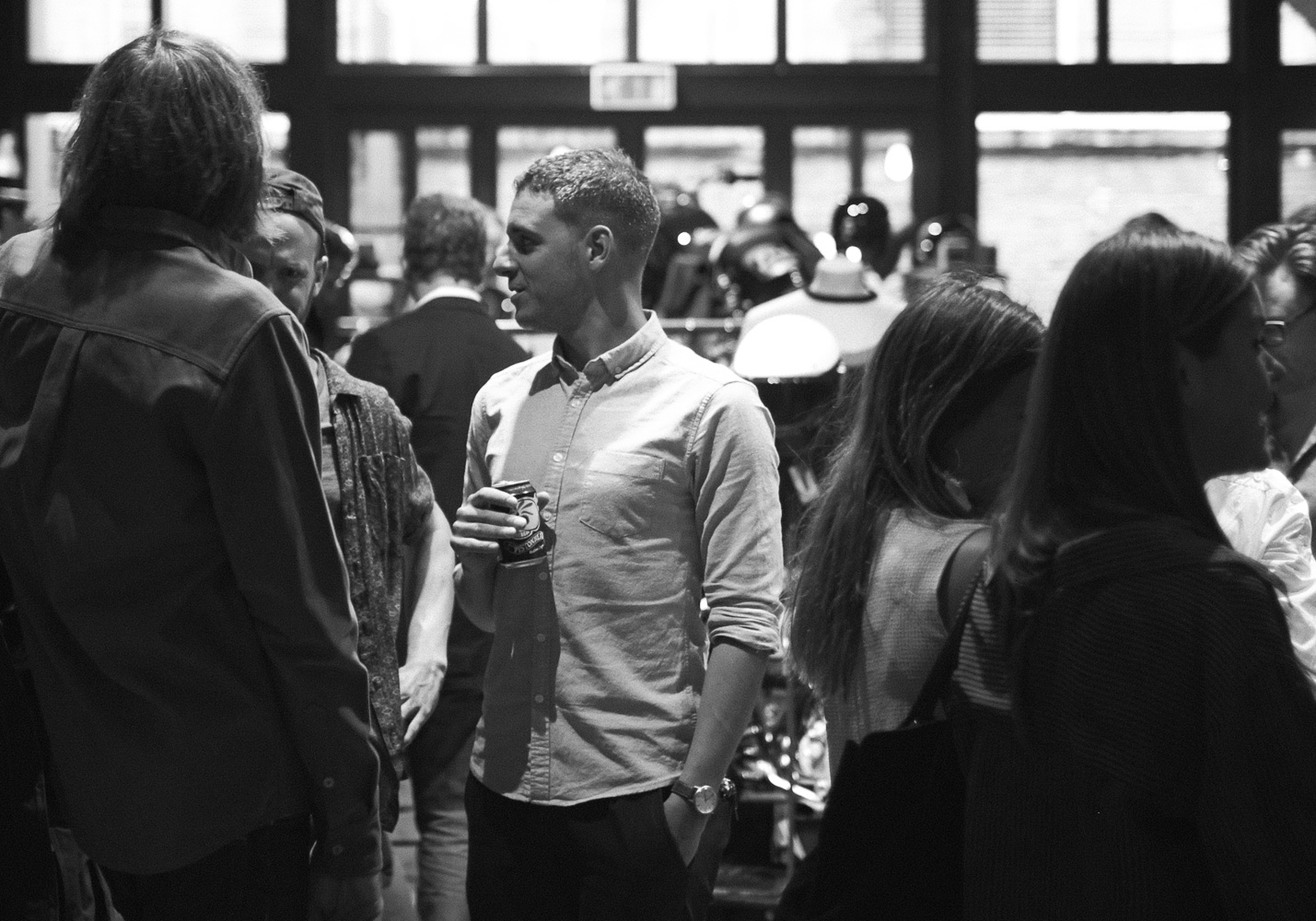 An image from the Eversholt Jacket launch party.