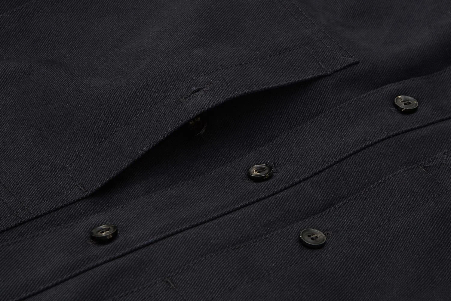 Side entry chest pockets. Easy access when sat on a bike.