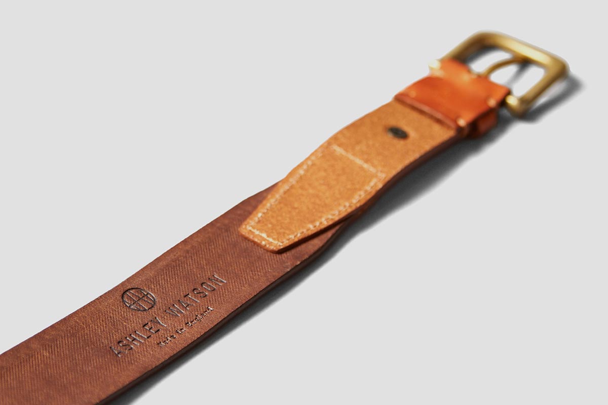 Sealed edges. Embossed logo on inside.