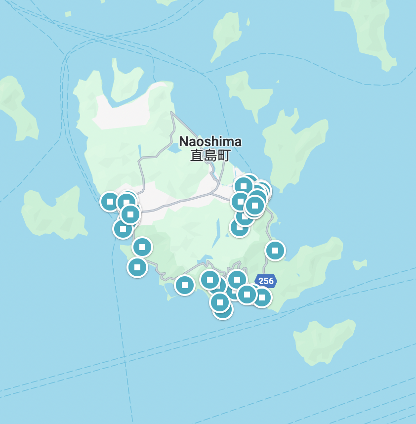 Naoshima, Japan Google Map List + Guide
