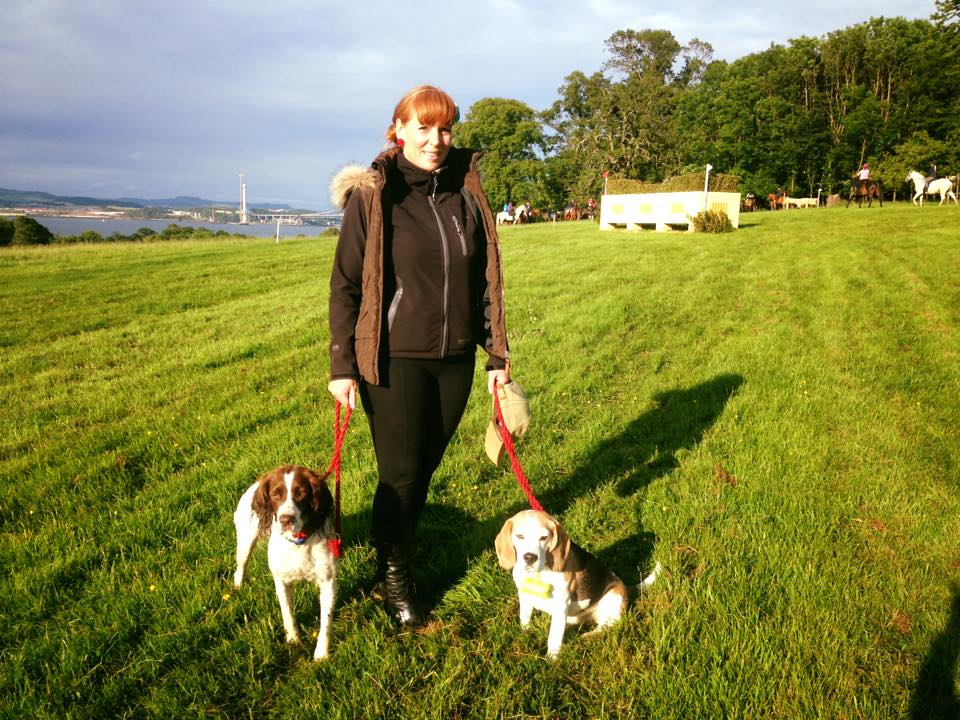 Edinburgh, Scotland dog behaviour training - doggy friends out for a walk