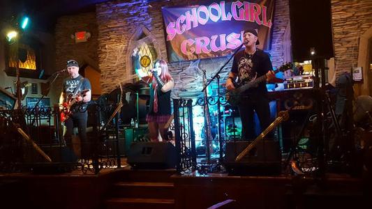 Schoolgirl Crush performs with a ProShow mobile system