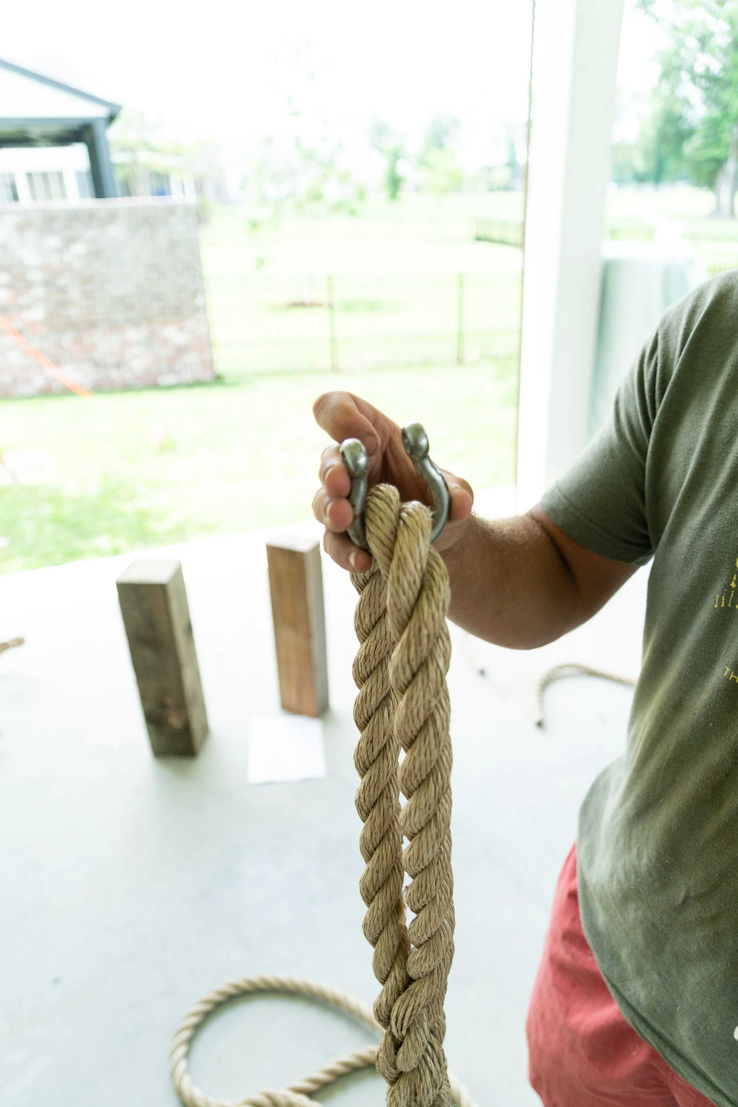 Swing Rope Installation How To Hang A Porch Swing – The Corbel