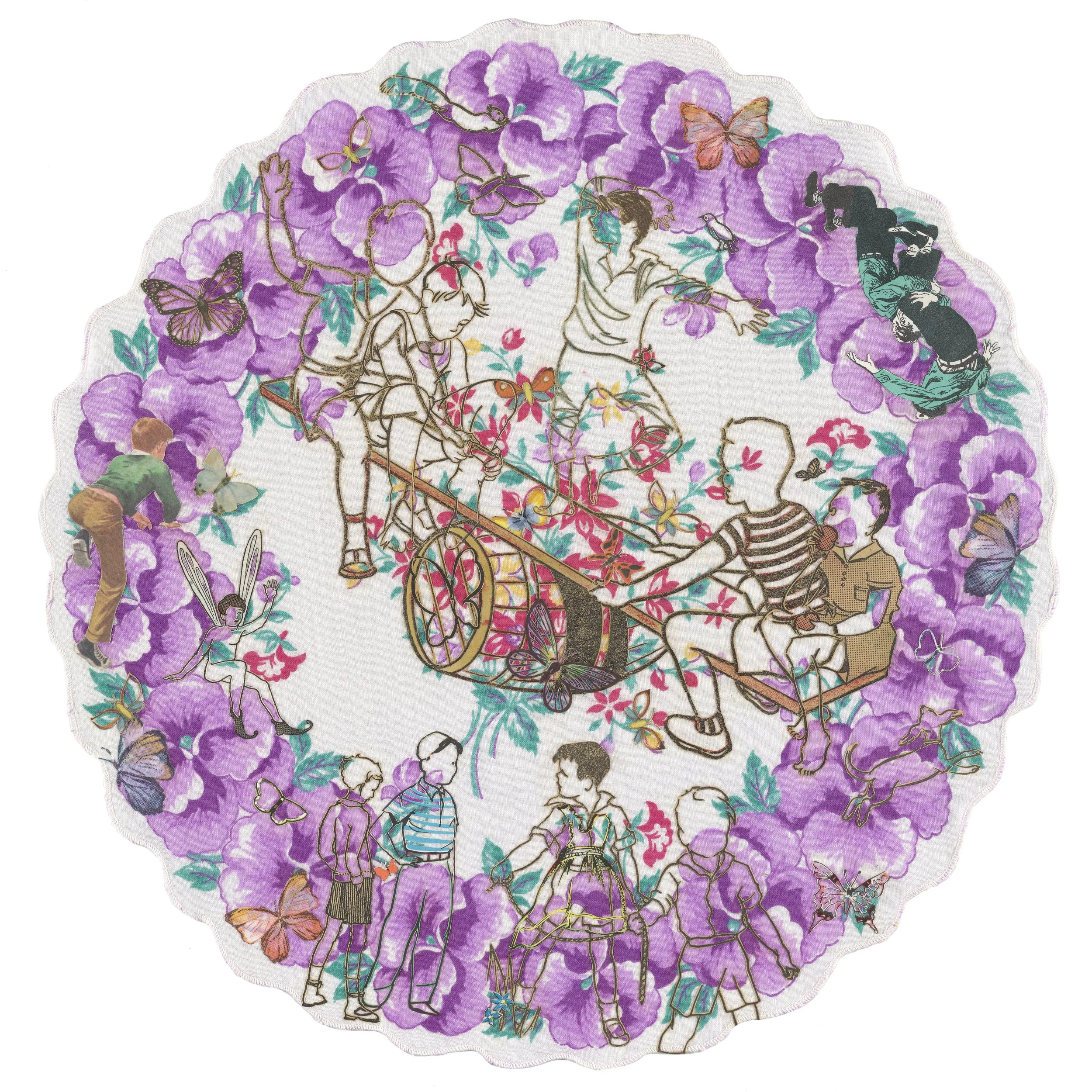 Seesaw Pansies