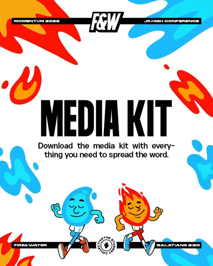 Momentum is coming this November, spread the word to your youth groups!
Our media kit is now available through the link in our bio or on our website…. plus you’ll find the official promo video ready to share! 🔥💧