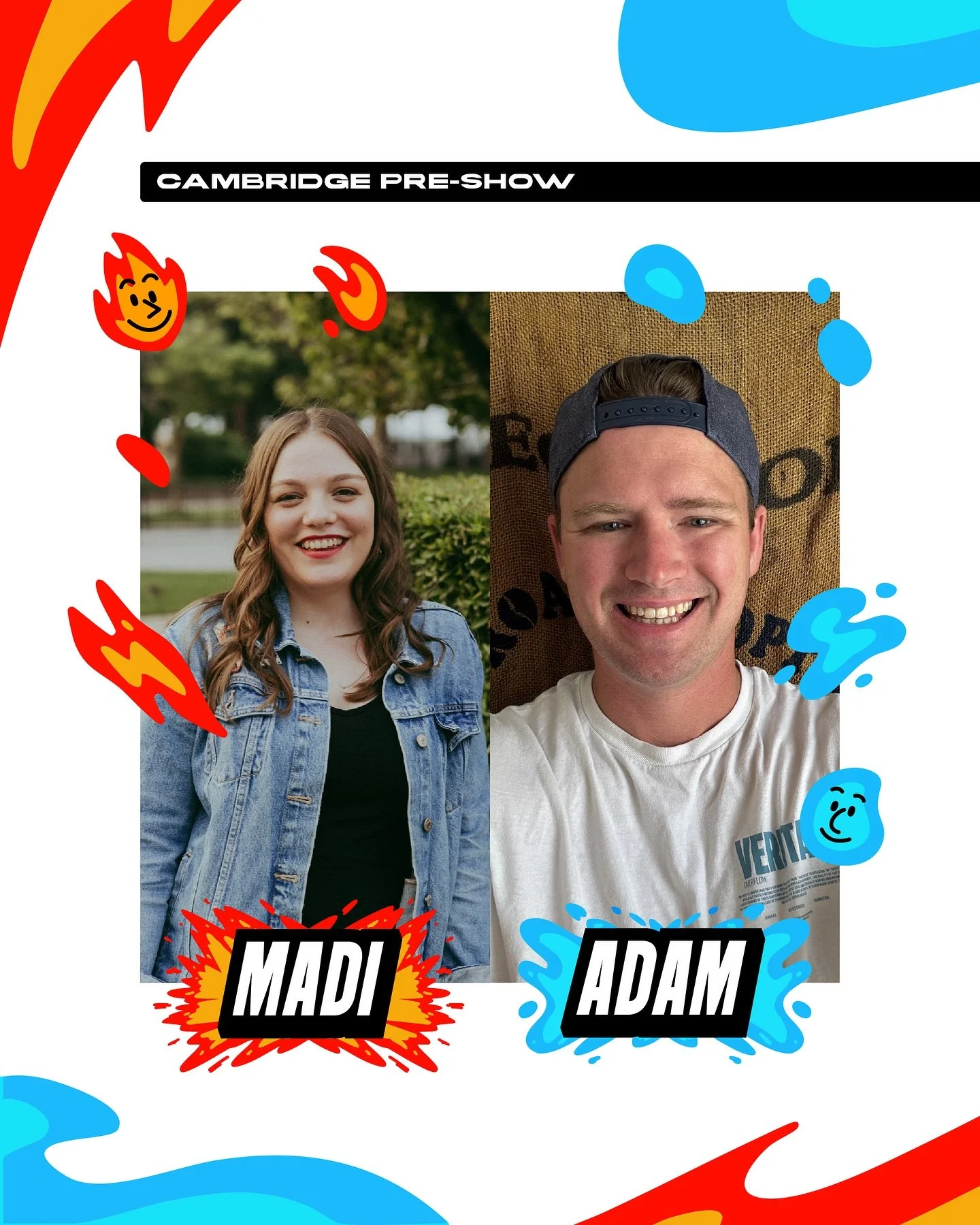 ✨ We’re excited to announce that our Mississauga pre-show hosts, Madi & Adam, are joining us for Momentum this November!
