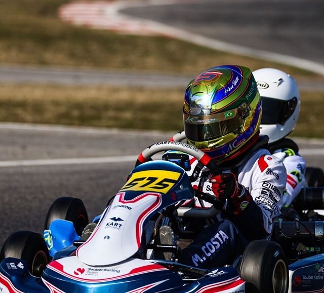 Excited to finally go back racing again, FORZA Guel🇮🇹Muito entusiasmado pra finalmente voltar a correr, FORZA Guel🇧🇷#sauber #sauberf1team #sauberf1 #roadtof1 #kartrepublic #mcracing #wskpromotion #wsksupermasterseries #adriaraceway #loveitaly🇮🇹