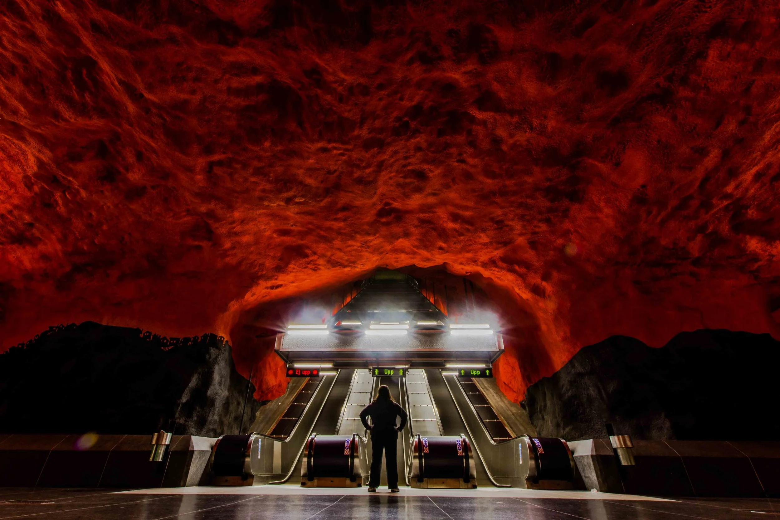 Solna Centrum Station - Stockholm, Sweden
