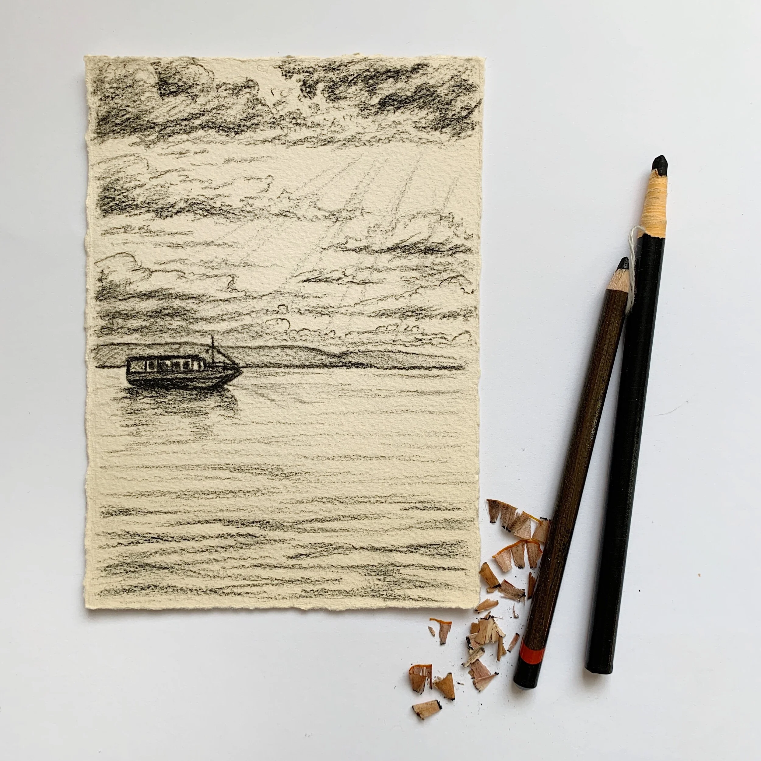 Boat on the Sea of Galilee