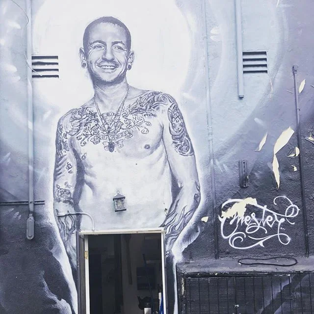 Pre-construction job site visit
#architecture #design #construction #art #mural #losangeles #chesterbennington #stonetemplepilots #music #tattoo