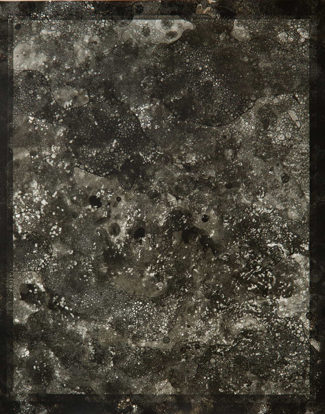 Ocean Abstraction 5.26.2016, Unique Silver Gelatin Print, 14 x 11 inches