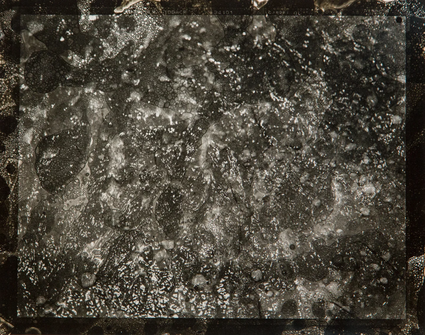 Ocean Abstraction 6.10.2016, Unique Silver Gelatin Print, 11 x 14 inches