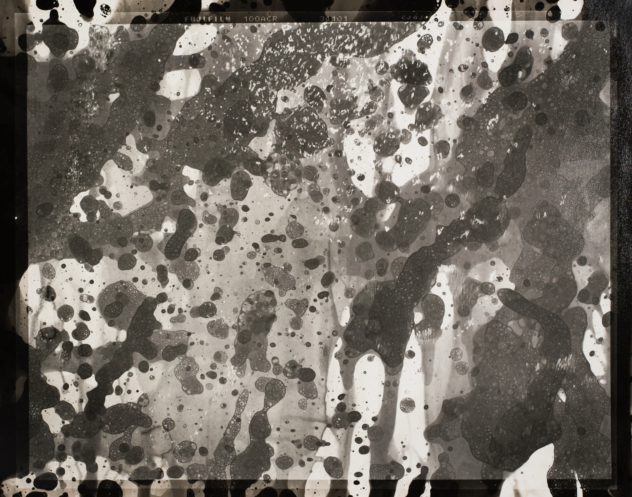 Ocean Abstraction 7.15.2016, Unique Silver Gelatin Print, 11 x 14 inches
