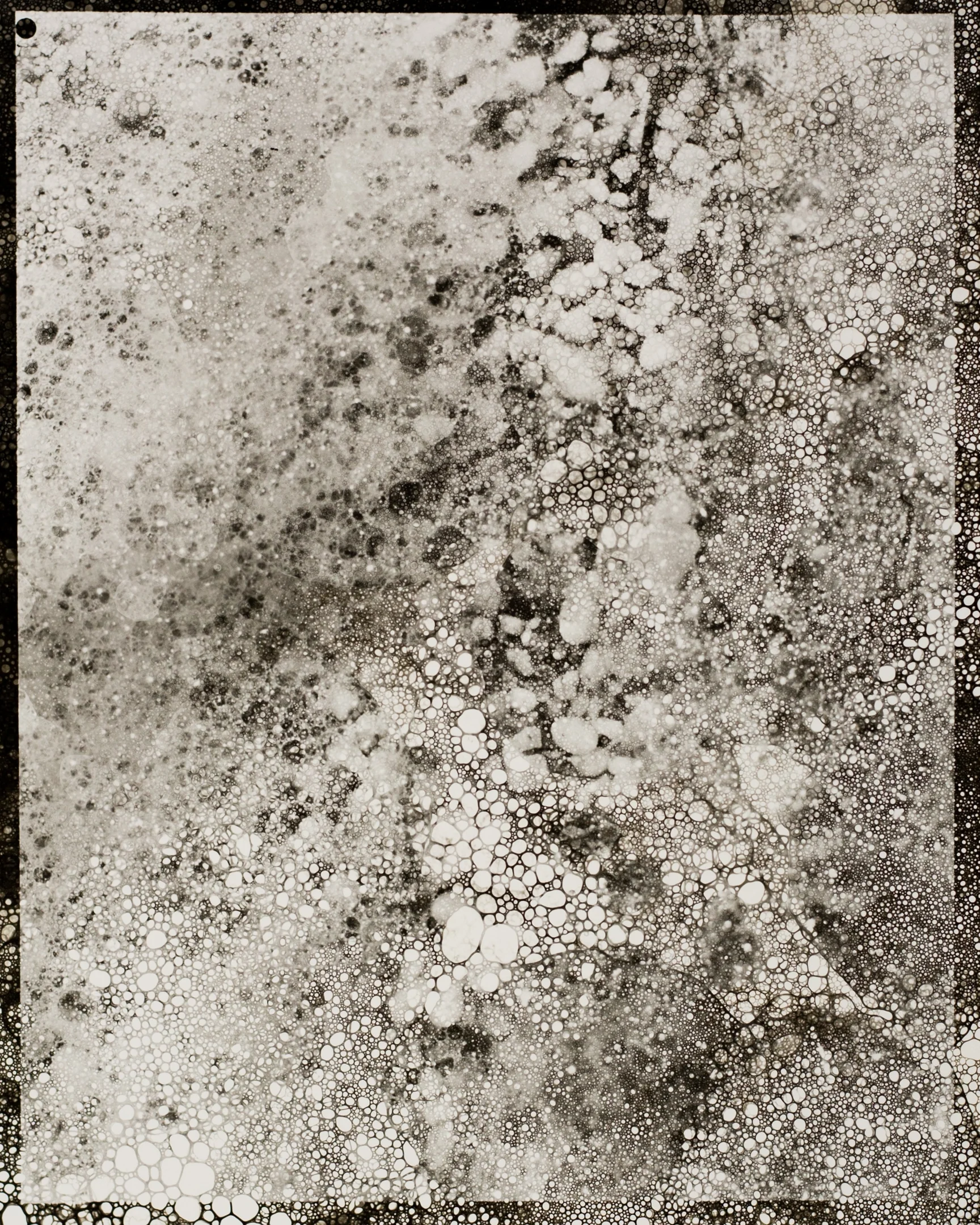 Ocean Abstraction 6.28.2017, Unique Silver Gelatin Print, 10 x 8 inches
