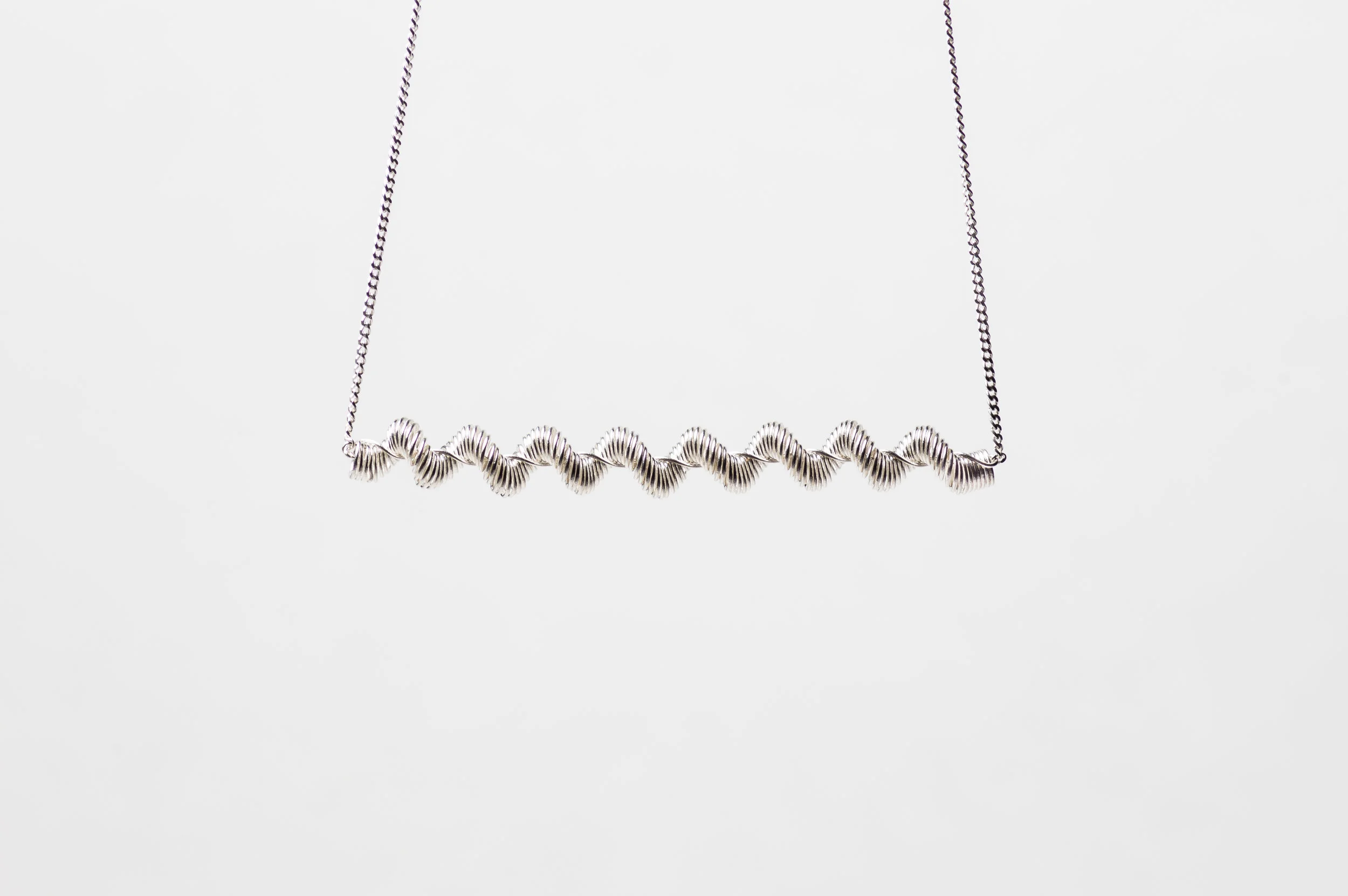Silver Spiral Pendant