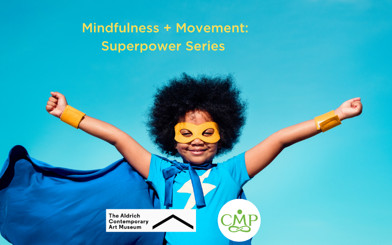 Mindfulness + Movement for Kids + Family in Partnership with the Aldrich (in person)