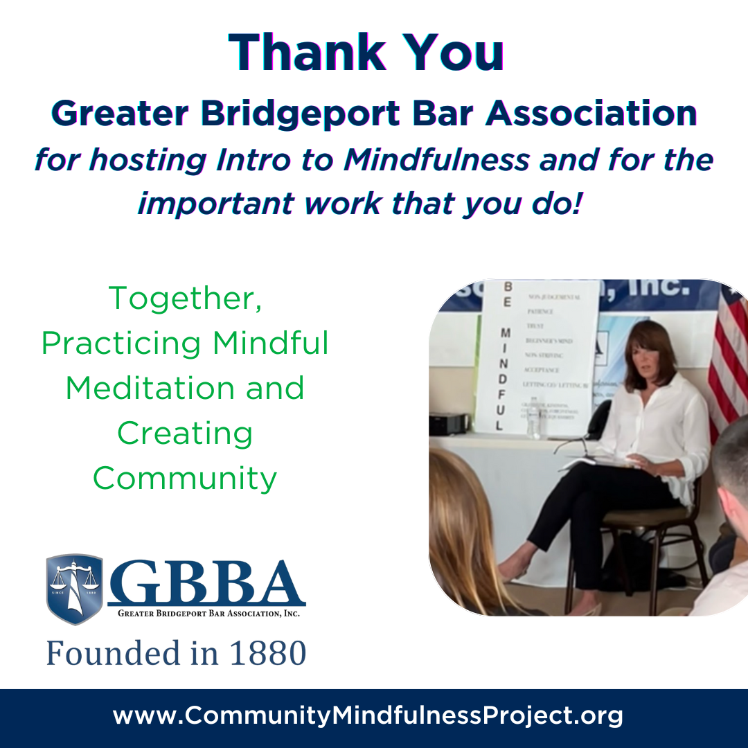 Thank You - Greater Bridgeport Bar Association