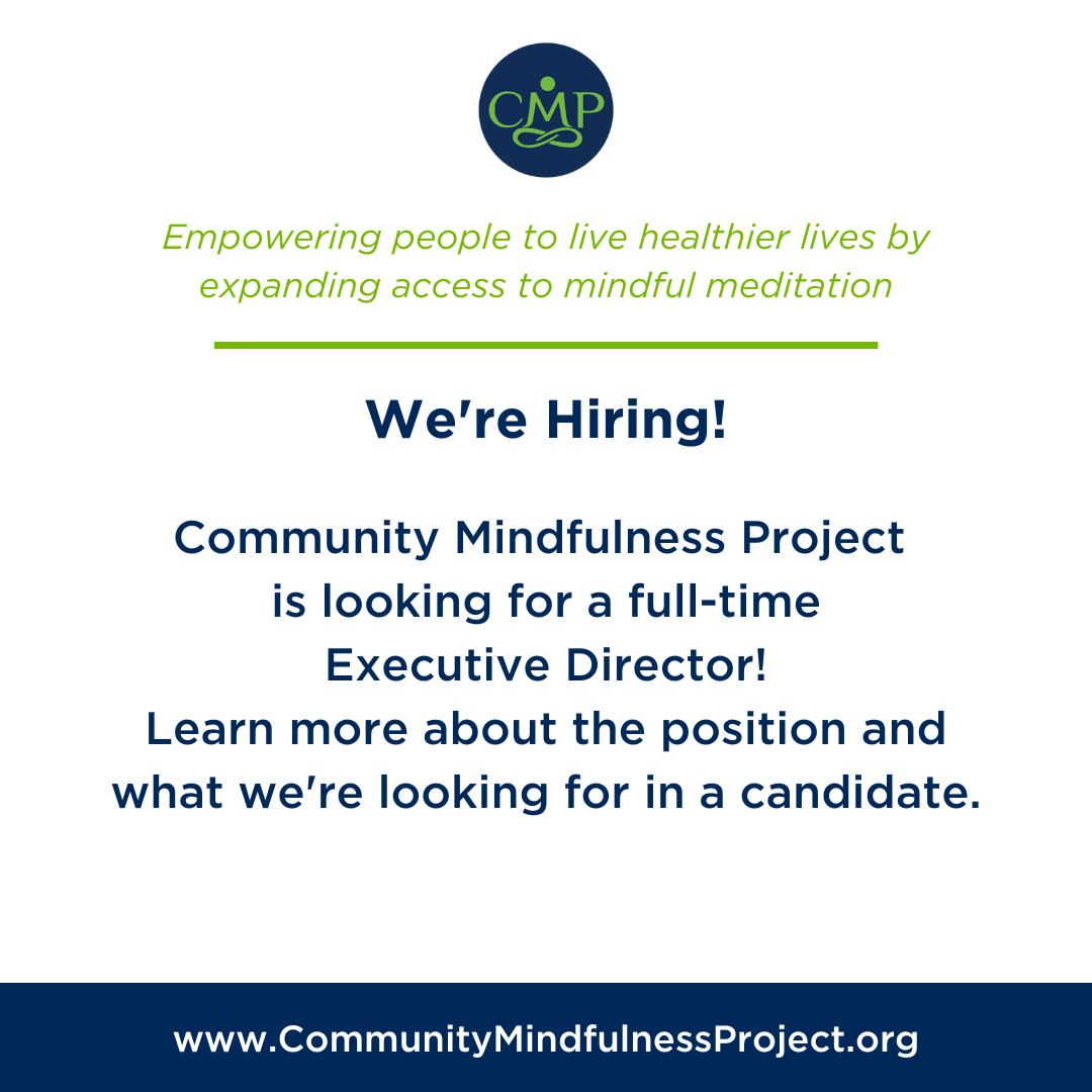 We're hiring a full-time Executive Director!