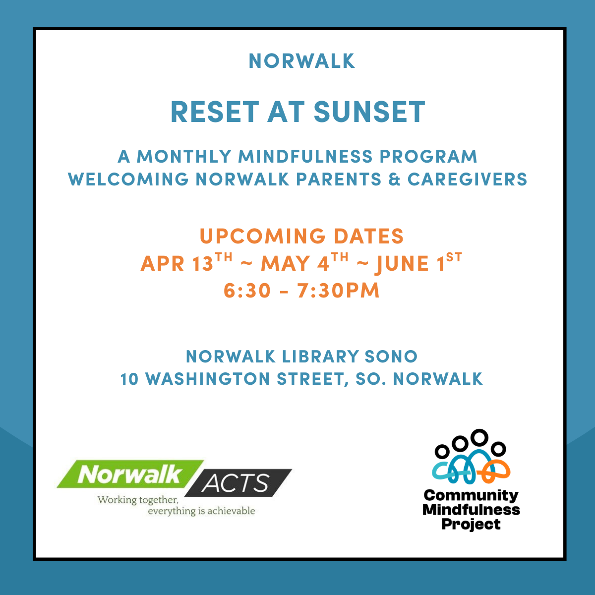Norwalk Parents - Reset at Sunset 