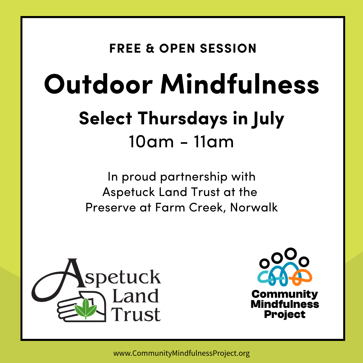 Outdoor Mindfulness